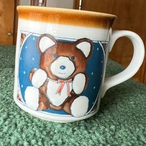 Vintage bear mug